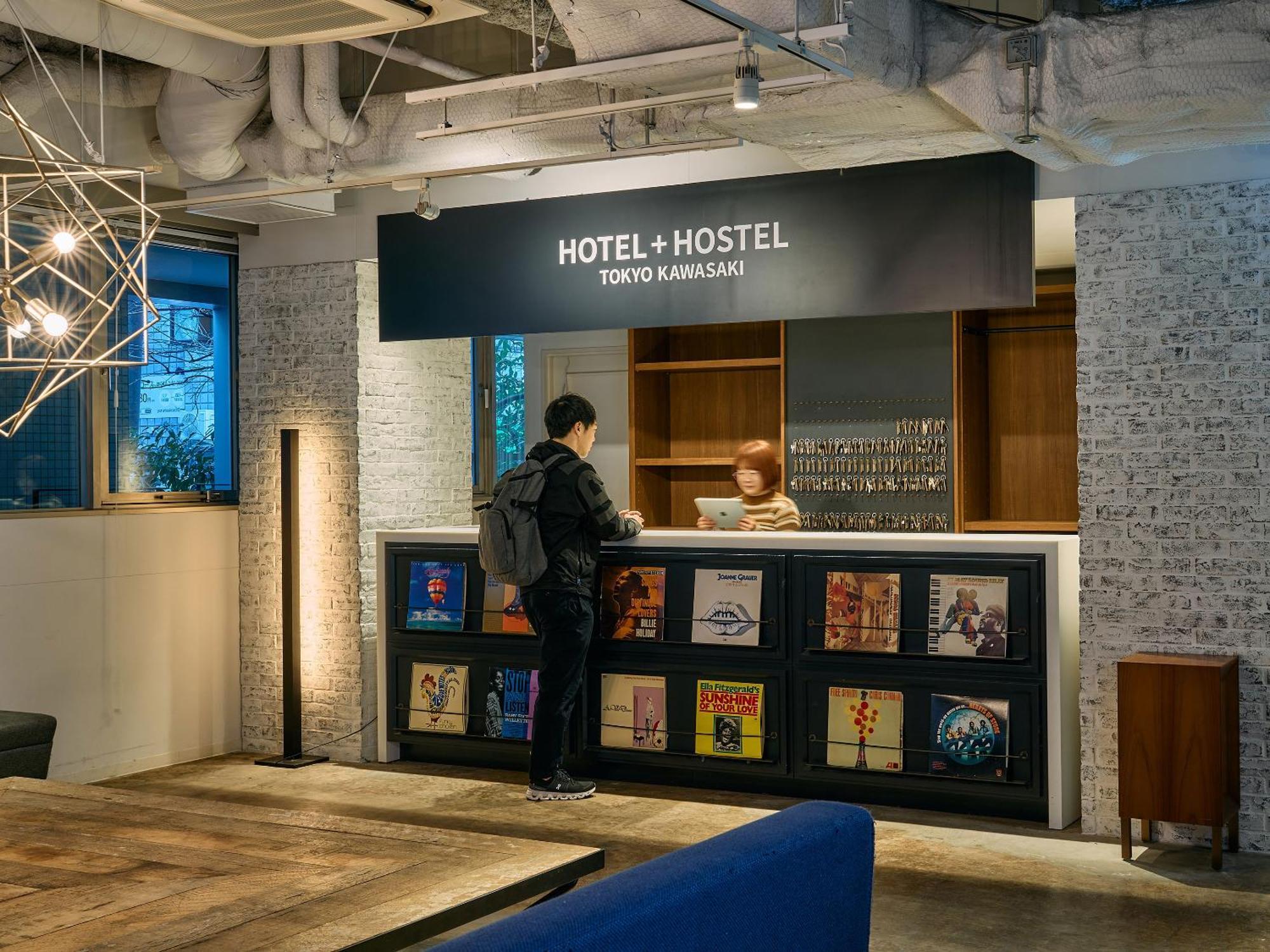 Hotel Plus Hostel Tokyo Kawasaki Kawasaki  Eksteriør billede
